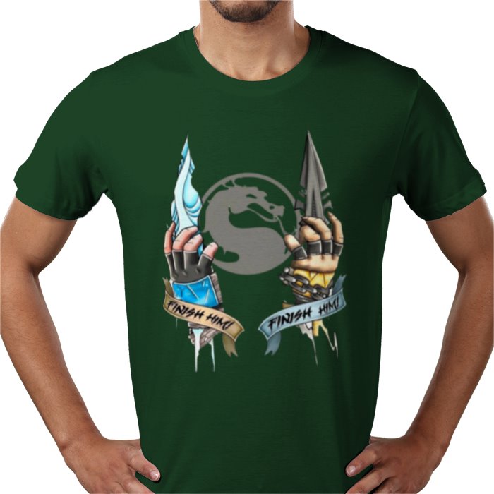 Mortal Kombat - Finish Him Kombat Hands T-Shirt