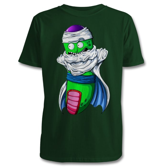 Rick & Morty & Dragonball Z - Piccallo Rick T-shirt