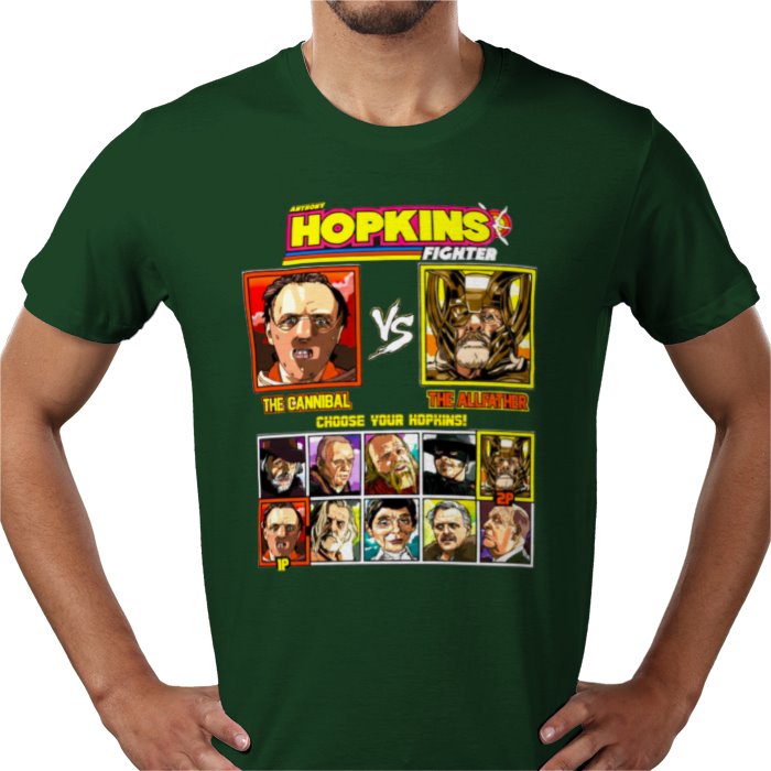 Anthony Hopkins - Hannibal vs Alfather T-shirt