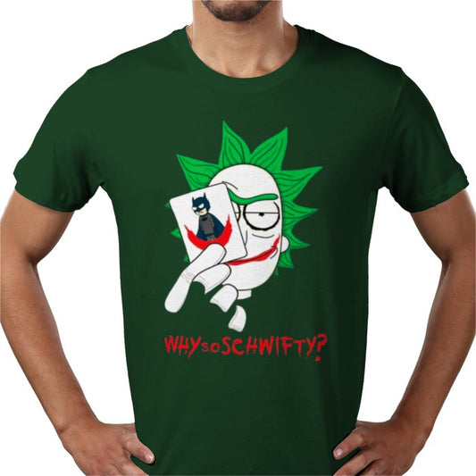 Rick & Morty x Batman - Why So Schwifty T-shirt