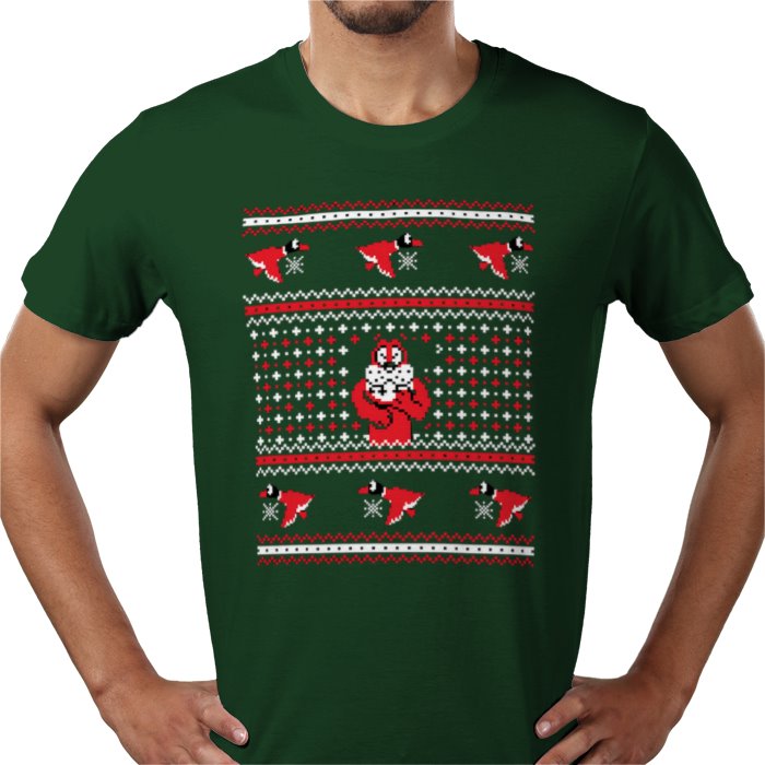 Ugly Jumper Style - Duck Hunt Christmas T Shirt