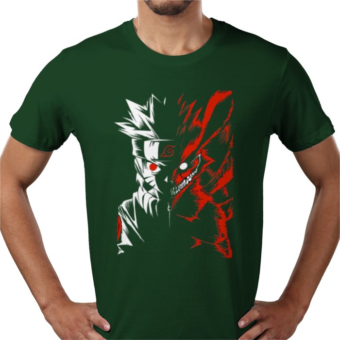 Naruto Nine-Tails T-Shirt | Kurama Fox Spirit Anime Tee