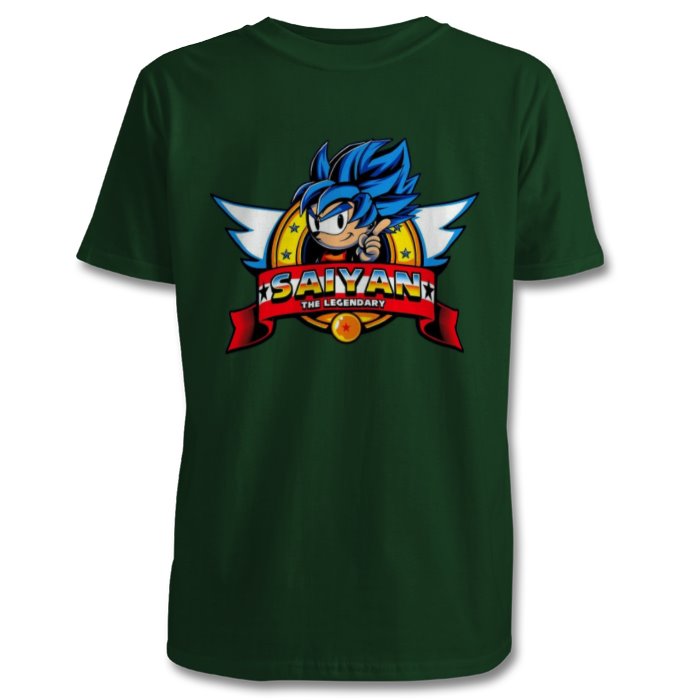 Sonic & Dragonball Z - Sonic The Saiyan T-shirt