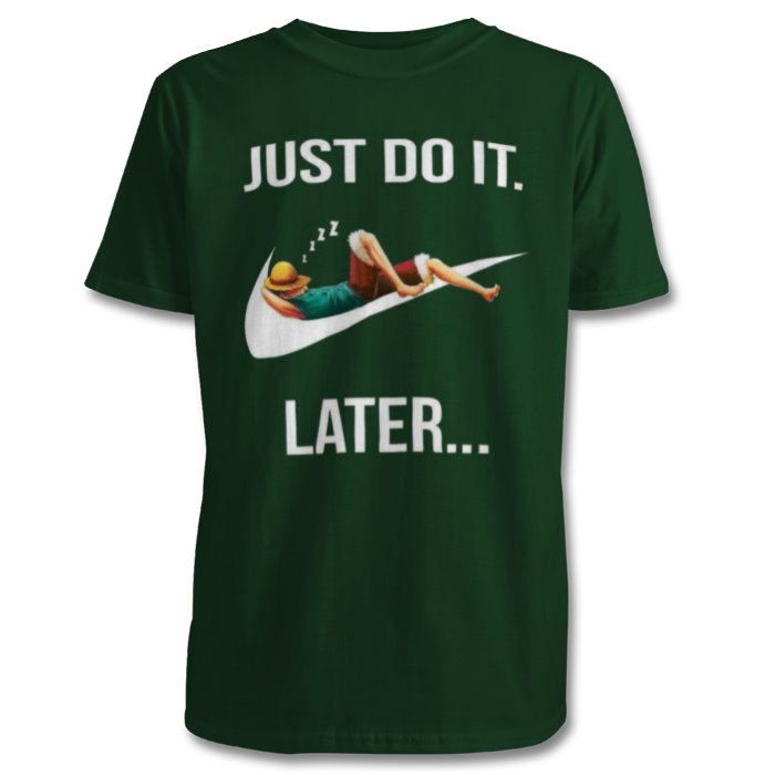 One Piece & Nike - Just Do It Later T-shirt