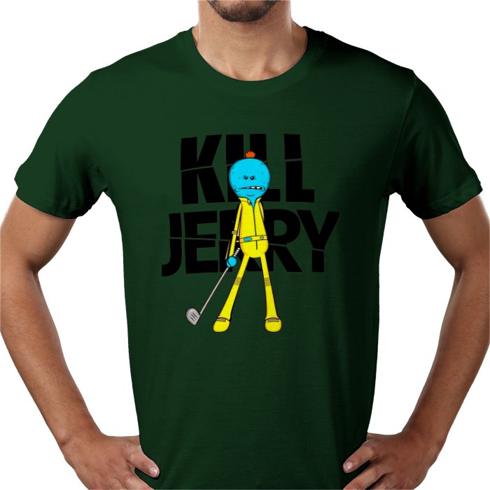 Rick & Morty x Kill Bill Parody - Kill Jerry T-Shirt