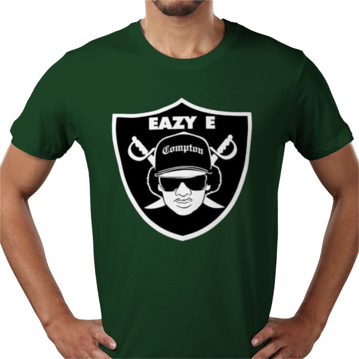 Eazy E - Raiders Badge T-Shirt