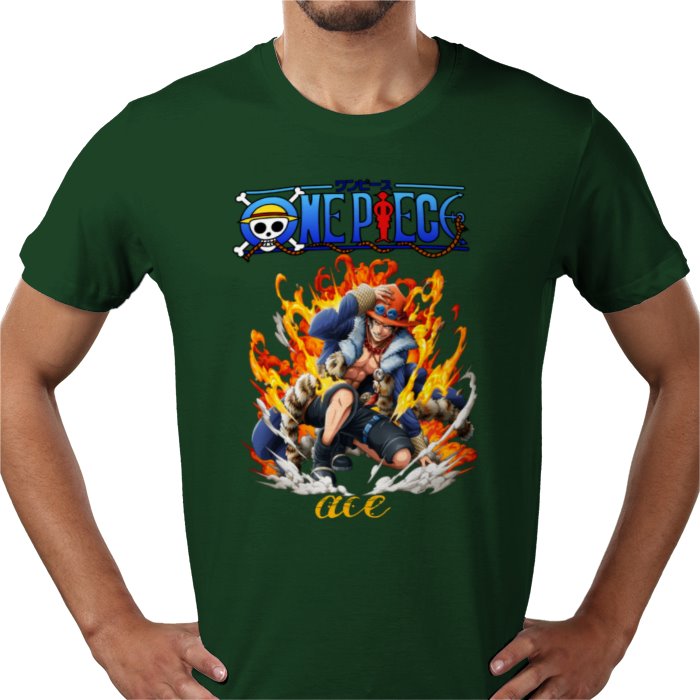 One Piece - Ace Portrait T-Shirt