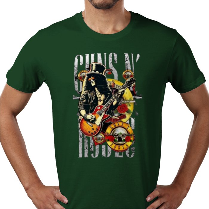 Guns And Roses Theme 1 T-Shirt