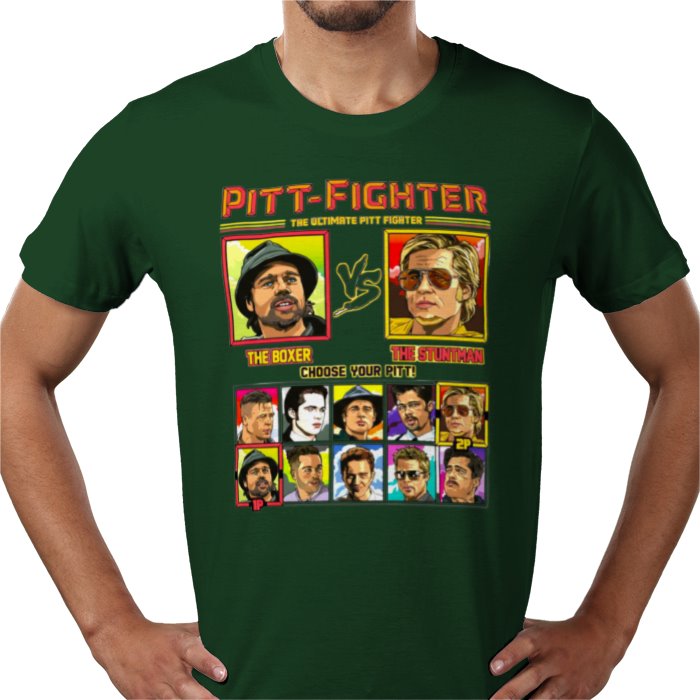 Brad Pitt - Boxer vs Stuntman T-shirt