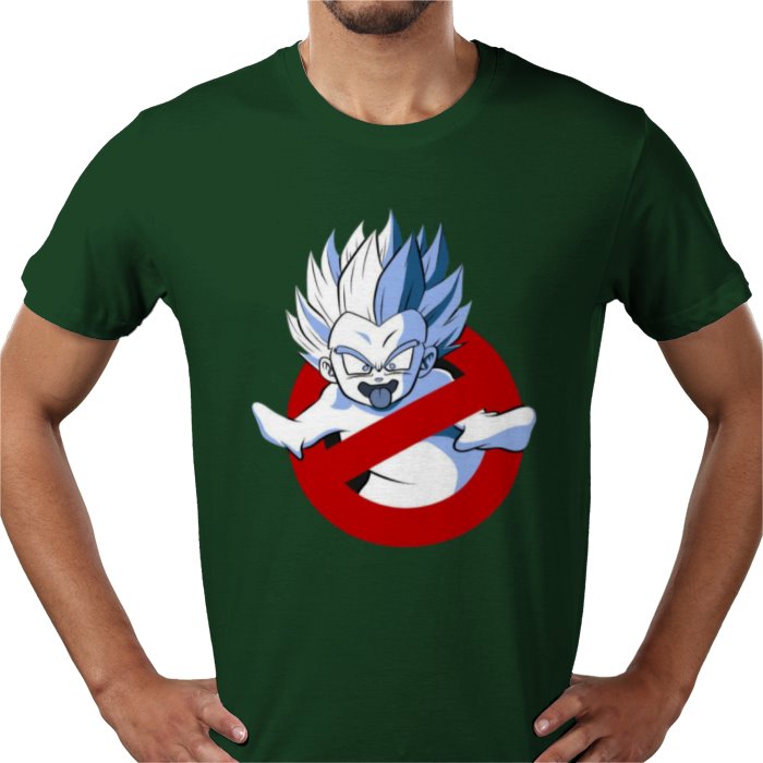 Dragon Ball Z Gotenks Buster T-Shirt | DBZ x Ghostbusters Mashup Tee