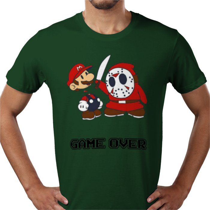 Super Mario T-Shirt | Game Over Retro Gaming Graphic Tee