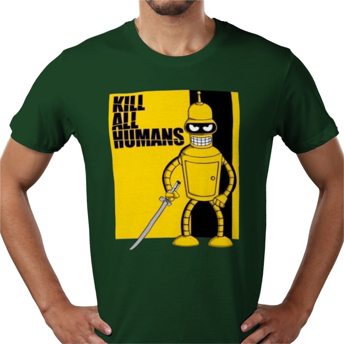 Futurama x Kill Bill - Kill All Humans T-shirt