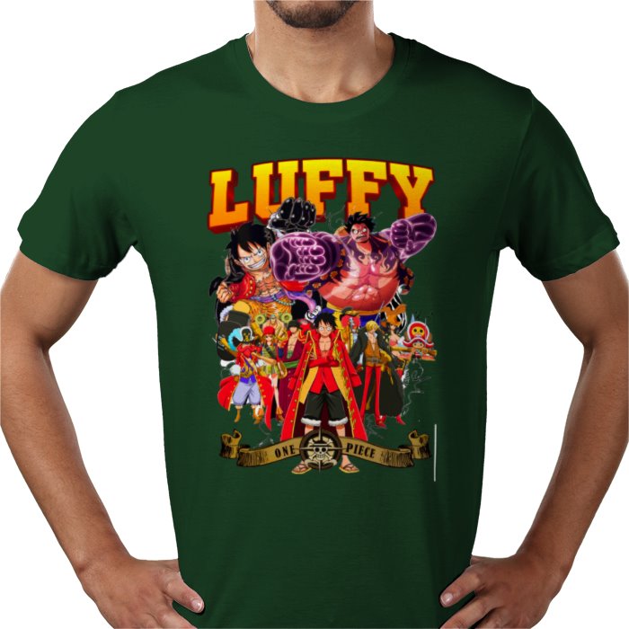 One Piece Luffy Theme 2 T-Shirt | Straw Hat King Anime Tee
