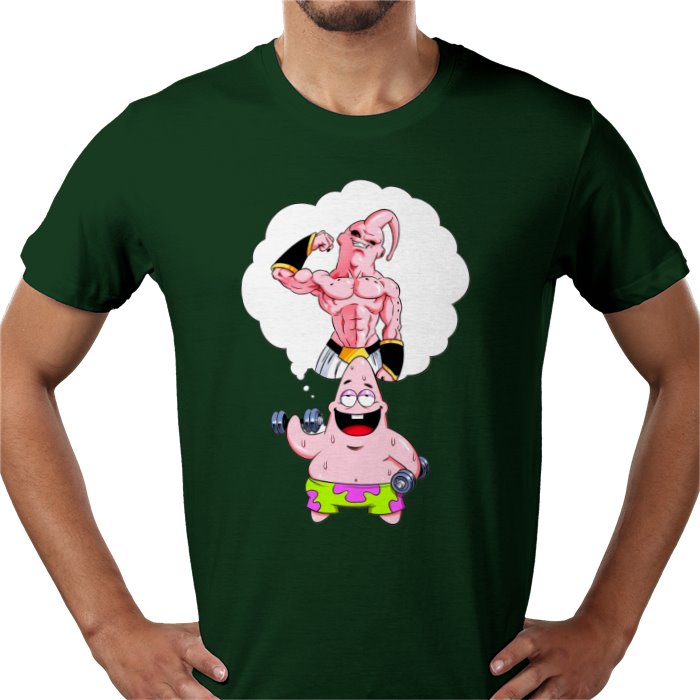 Dragon Ball Z x SpongeBob Crossover T-Shirt | DBZ Mashup Anime Tee