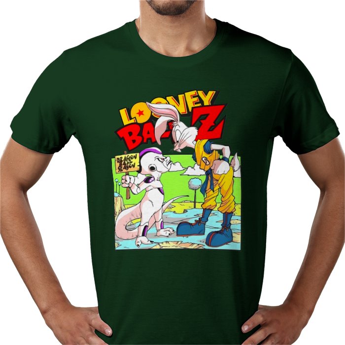 Looney Tunes x Dragon Ball Z Parody T-Shirt