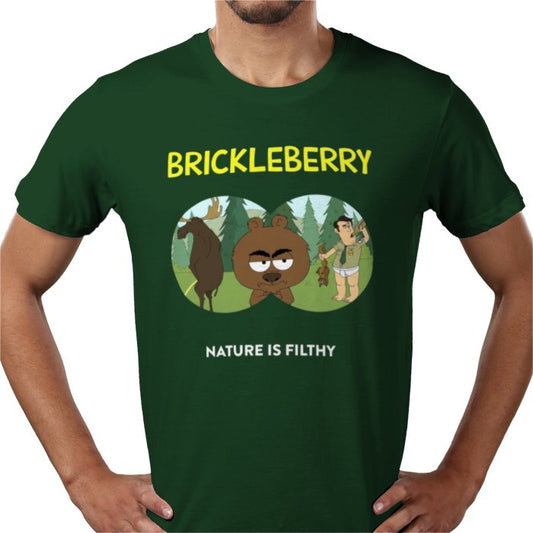 Brickleberry T-Shirt | Nature Is Filthy Adult Cartoon Graphic Tee