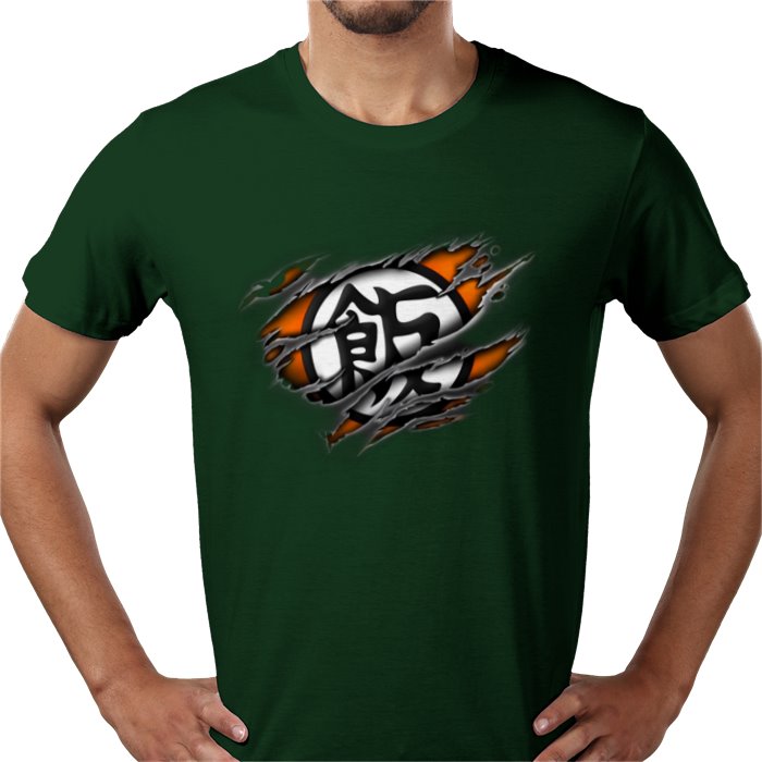 Dragonball Z - Ripped Logo T-shirt