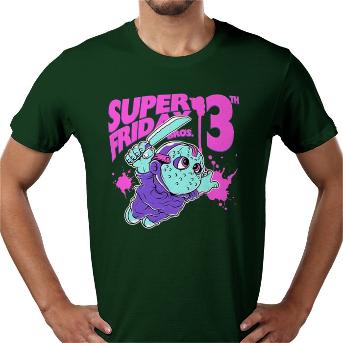 Friday 13th x Super Mario Bros - Super Friday 13th T Shirt