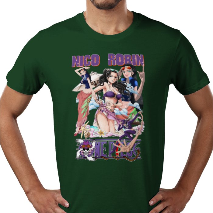 One Piece Nico Robin Theme 2 T-Shirt | Devil Child Anime Tee