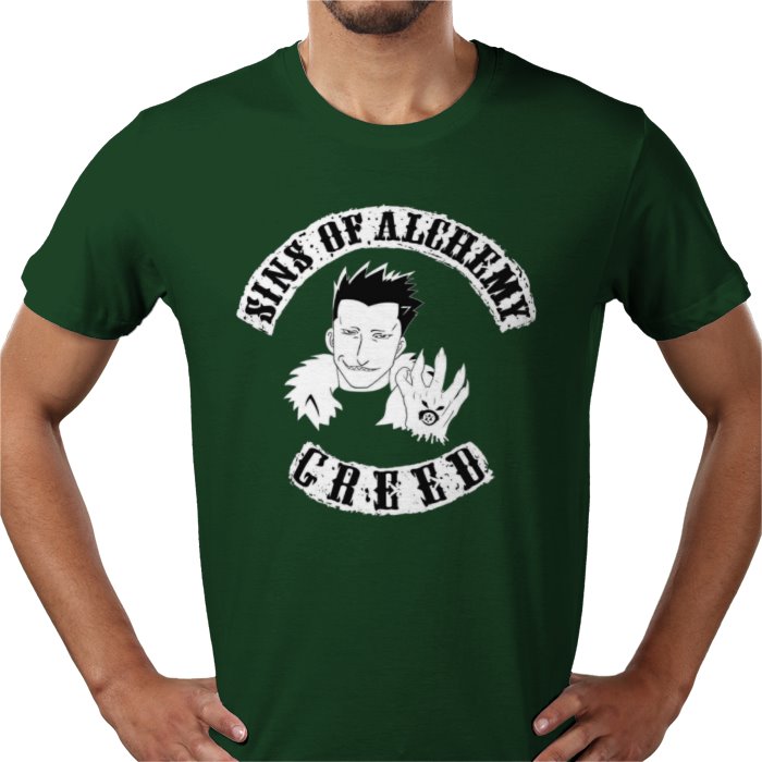 Fullmetal Alchemist Sins of Alchemy T-Shirt | FMA Homunculi Anime Tee