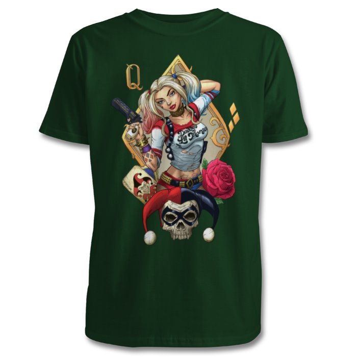 Batman - Harley Quin Card T-shirt