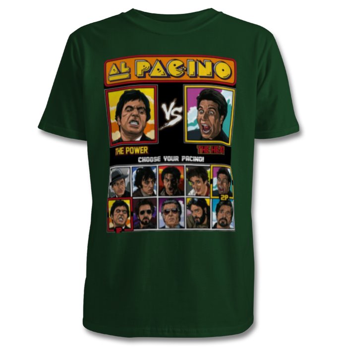 Al Pacino & Pac Man & Street Fighter - Al Pac-ino Fighter T-shirt