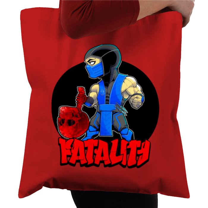 Mortal Kombat - Sub Zero Fatality Tote Bag