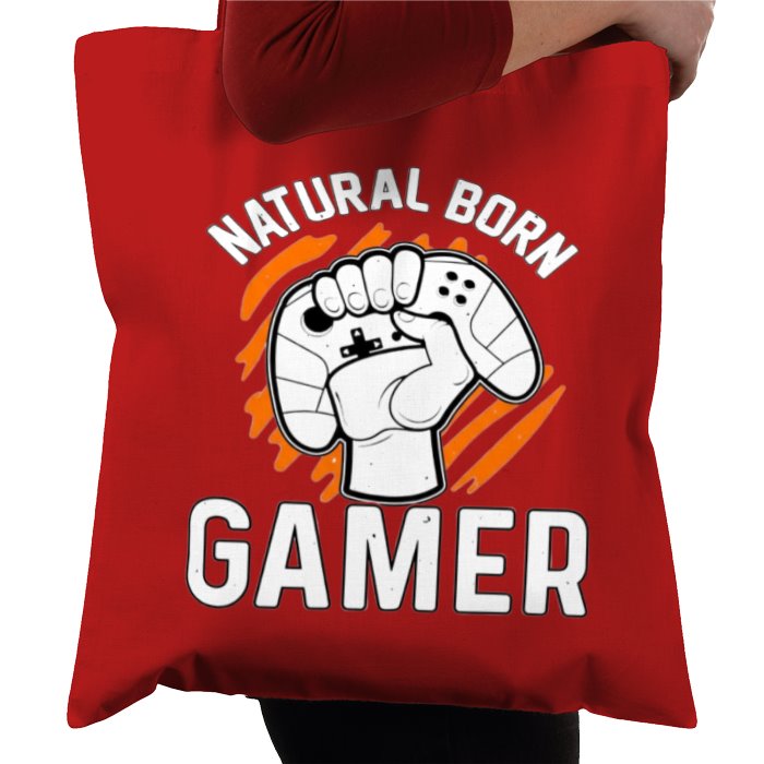 Natural Born Gamer Tote Bag