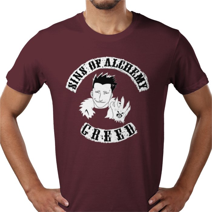 Fullmetal Alchemist Sins of Alchemy T-Shirt | FMA Homunculi Anime Tee