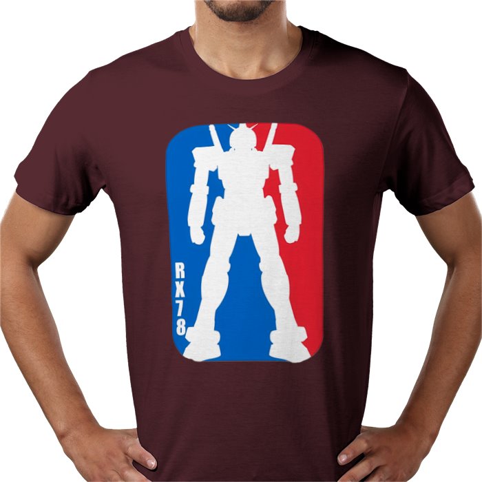 Gundam Wing - RX 78 NBA Style T-Shirt