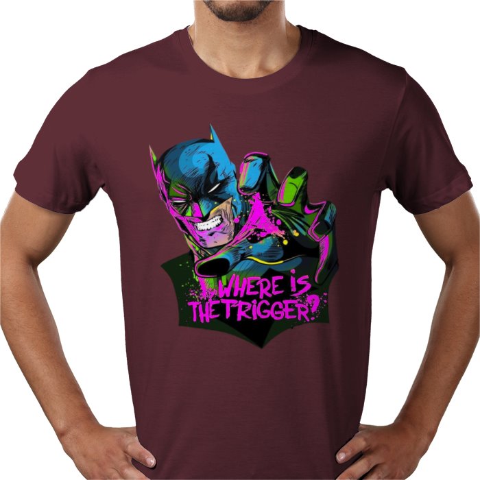 Batman - Where Is The Trigger T-shirt