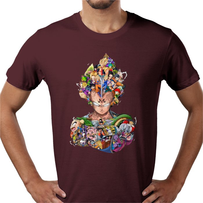 Dragon Ball Z - Vegeta Collage T-Shirt