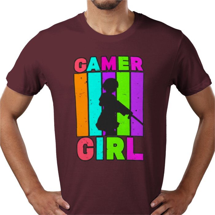 Gamer Girl T-Shirt | Female Gaming Graphic Tee