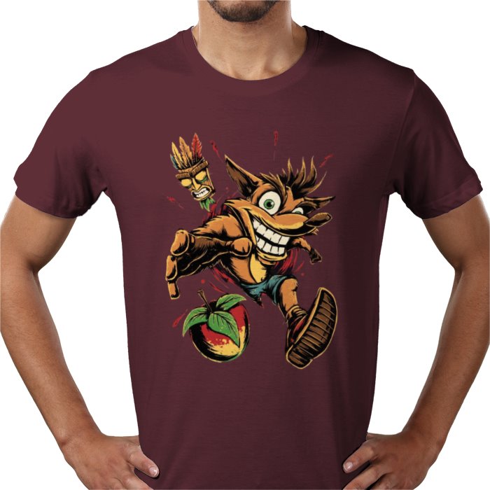 Crash Bandicoot T-Shirt | PlayStation Retro Gaming Graphic Tee