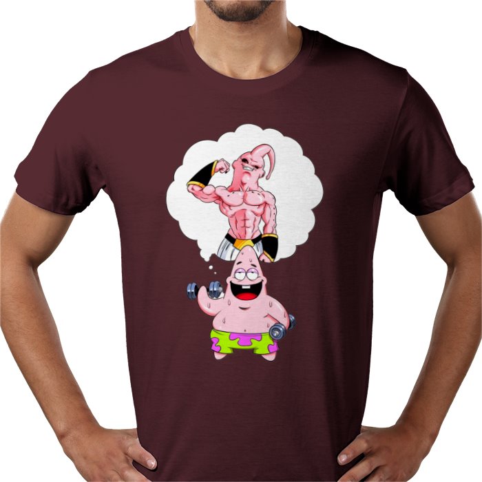 Dragon Ball Z x SpongeBob Crossover T-Shirt | DBZ Mashup Anime Tee