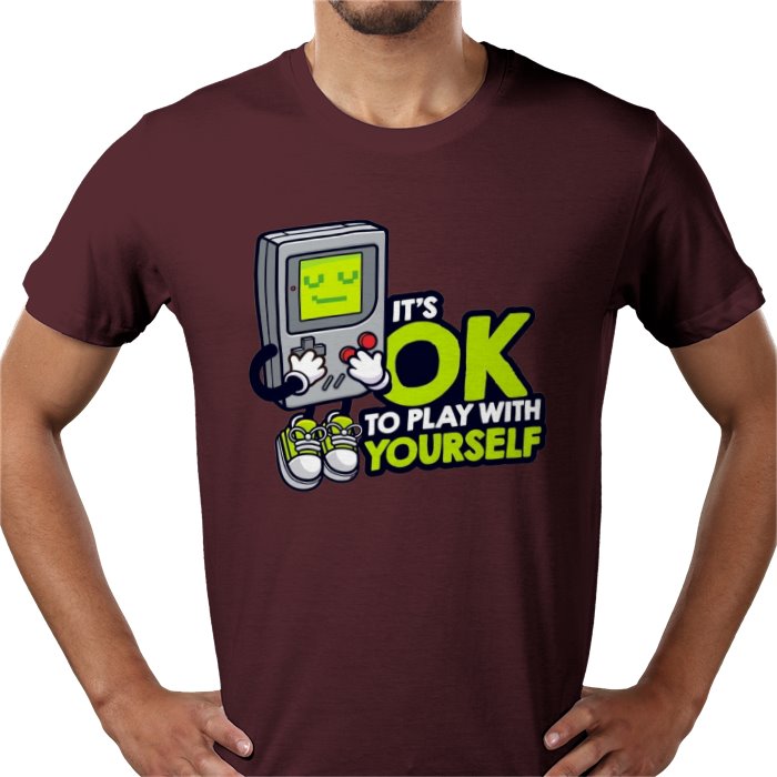 Game Boy — It's OK To Play With Yourself T-Shirt