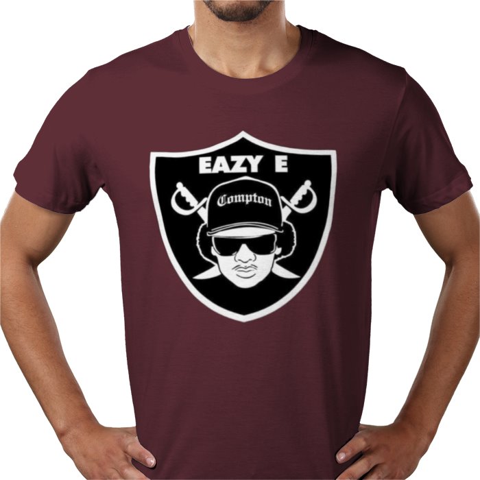 Eazy E - Raiders Badge T-Shirt