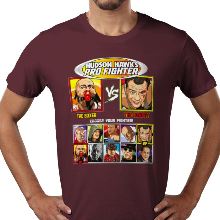 Bruce Willis - Pulp Fiction VS Die Hard T-shirt