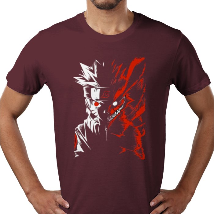 Naruto Nine-Tails T-Shirt | Kurama Fox Spirit Anime Tee