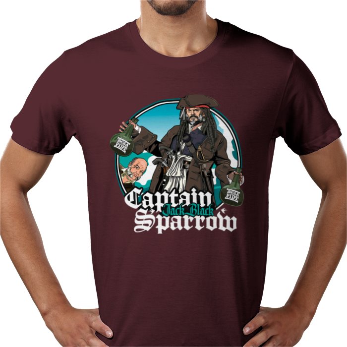 Jack Black x Pirates Of The Caribbean — Captain Jack Black Sparrow T-Shirt