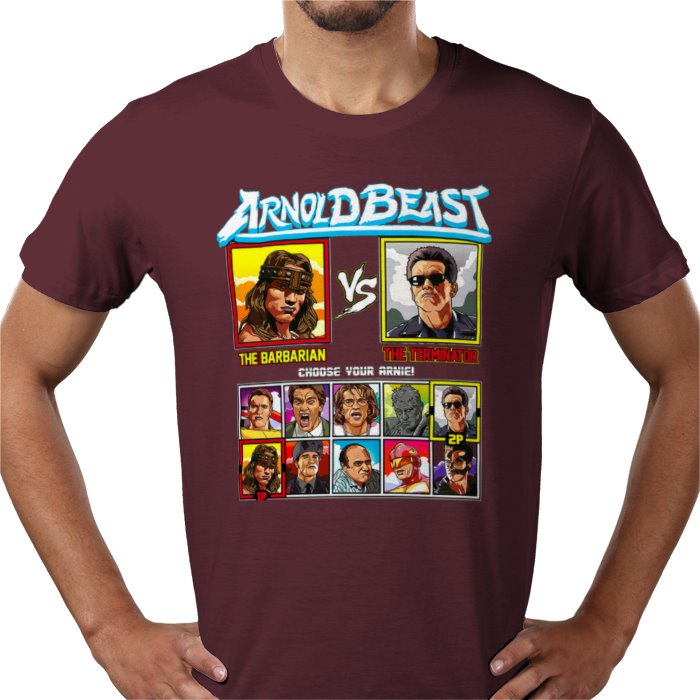 Arnold Schwarzenegger - Conan VS Terminator T-shirt