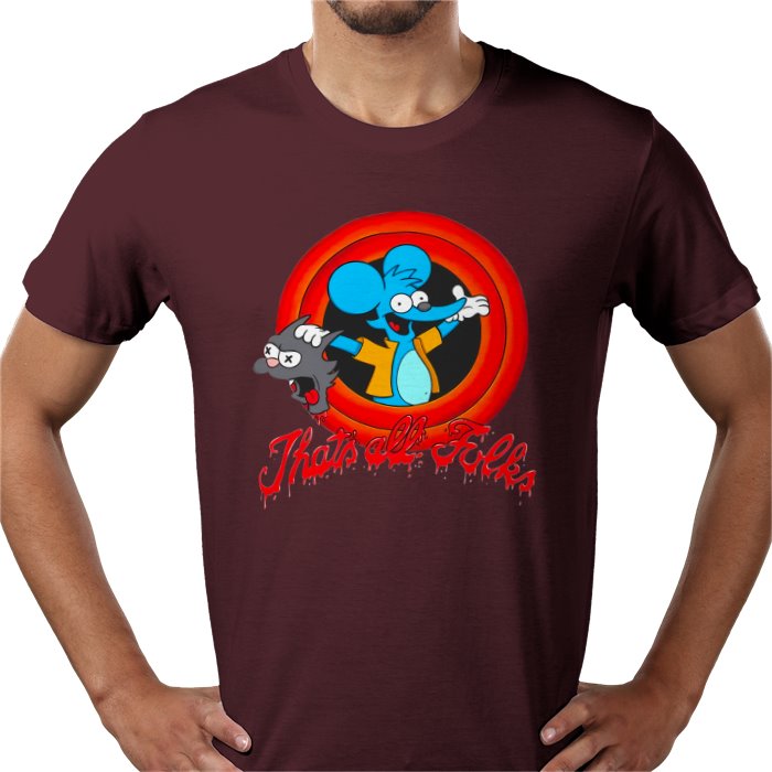 The Simpsons x Looney Tunes — Itchy & Scratchy T-Shirt