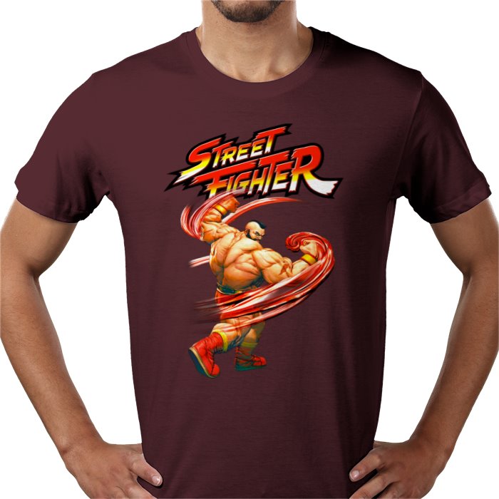 Street Fighter — Zangief Theme T-Shirt