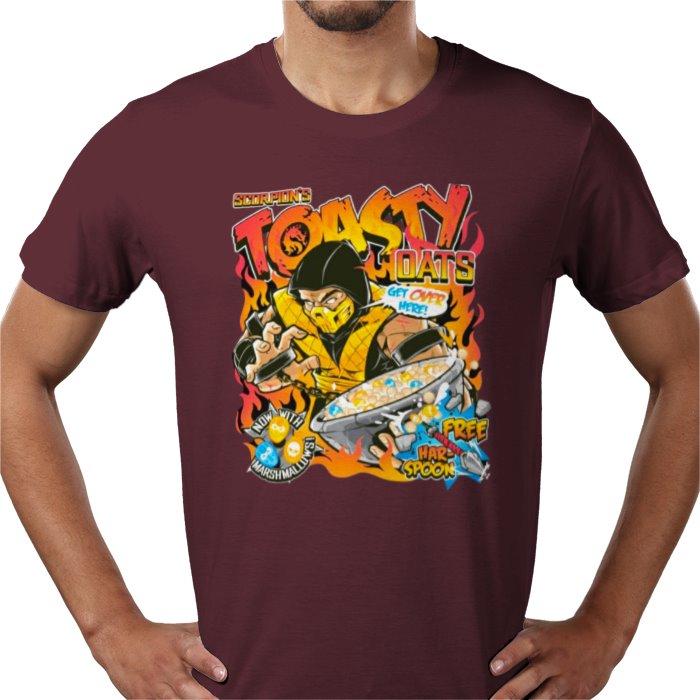 Mortal Kombat - Scorpion Toasty Oats T-shirt