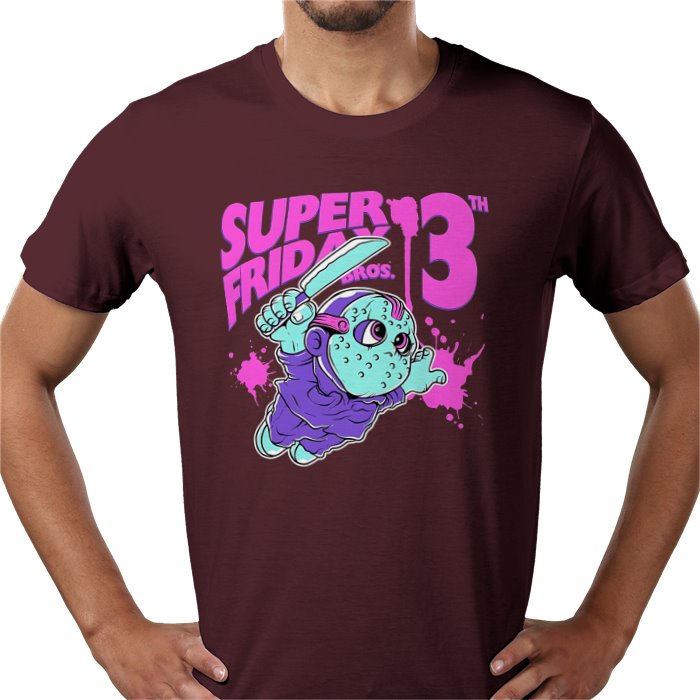 Friday 13th x Super Mario Bros - Super Friday 13th T Shirt