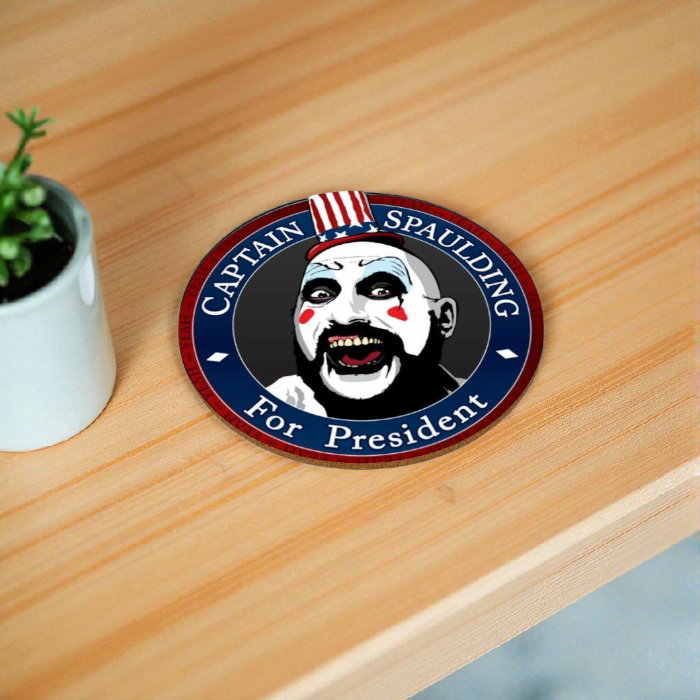 Captain Spaulding Round Coasters