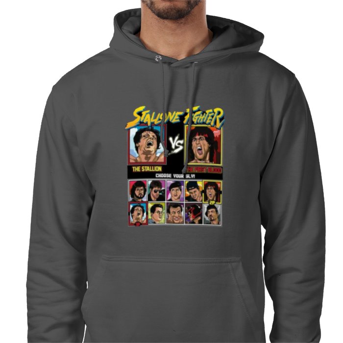 Sylvester Stallone & Street Fighter - Stallone Fighter Value Hoodie