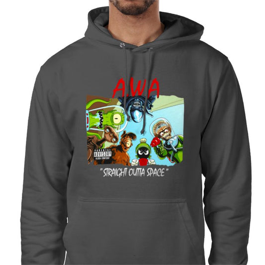 Aliens Without Attitude - AWA Value Hoodie