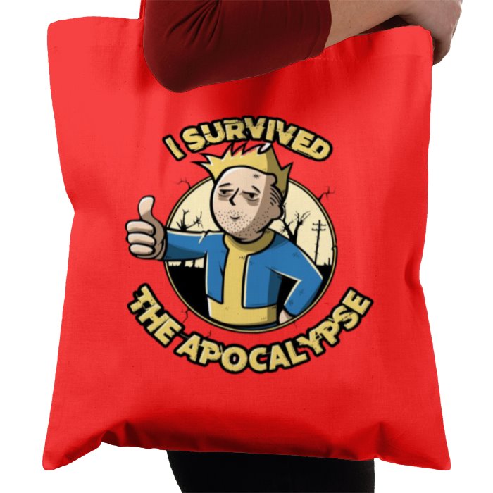 Fallout - I Survived Tote Bag