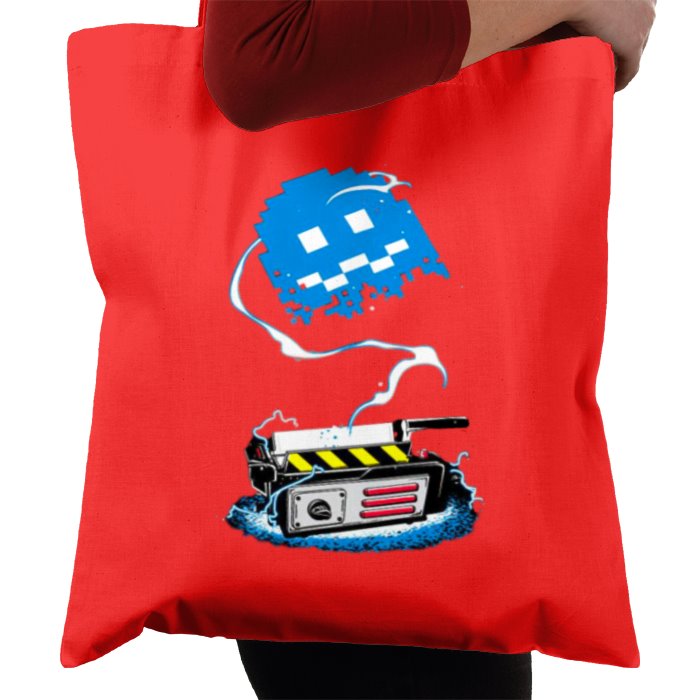 Pacman & Ghostbusters - Ghost Trap Tote Bag